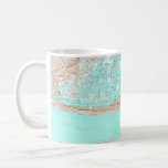 Long Beach, NY Karta Mugg<br><div class="desc">Färdigt illustrerad: vintage karta i Long Beach, New York, rekonstruerad på ett kaffe mugg eller?</div>