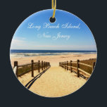 Long Beach ö, julprydnad för NJ LBI Julgransprydnad Keramik<br><div class="desc">Long Beach ö,  julprydnad för NJ LBI</div>