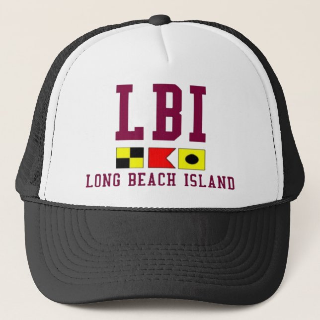 Long Beach ö Truckerkeps (Framsida)