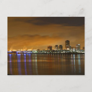 Long Beach Skyline Vykort