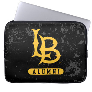 Long Beach State Alumni Distress Laptop Fodral