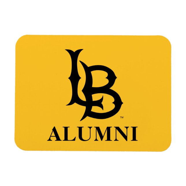 Long Beach State Alumni Magnet (Horisontell)