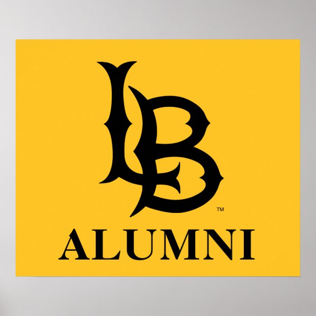 Long Beach State Alumni Poster (Framsidan)