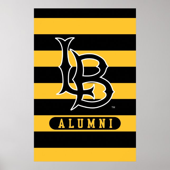 Long Beach State Alumni Rand Poster (Framsidan)