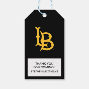 Long Beach State Logo Examen Presentetikett