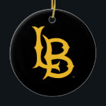 Long Beach State-Logotyp Julgransprydnad Keramik<br><div class="desc">Kolla in den här stilen i Kalifornien Universiteten Long Beach! Visa upp Kaliforniens statspris med de nya Universiteten-produkterna. De gör perfekterna till student,  aluminiumoxid,  familj,  vän eller fläkt i ditt liv. Alla dessa Zazzle-produkter är anpassade med ditt namn,  klassår eller klubb. Gå Long Beach!</div>