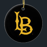 Long Beach State-Logotyp Julgransprydnad Keramik<br><div class="desc">Kolla in den här stilen i Kalifornien Universiteten Long Beach! Visa upp Kaliforniens statspris med de nya Universiteten-produkterna. De gör perfekterna till student,  aluminiumoxid,  familj,  vän eller fläkt i ditt liv. Alla dessa Zazzle-produkter är anpassade med ditt namn,  klassår eller klubb. Gå Long Beach!</div>