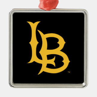 Long Beach State-Logotyp Julgransprydnad Metall