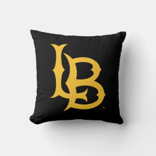 Long Beach State-Logotyp Kudde