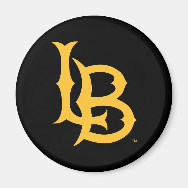 Long Beach State-Logotyp Magnet (Framsidan)