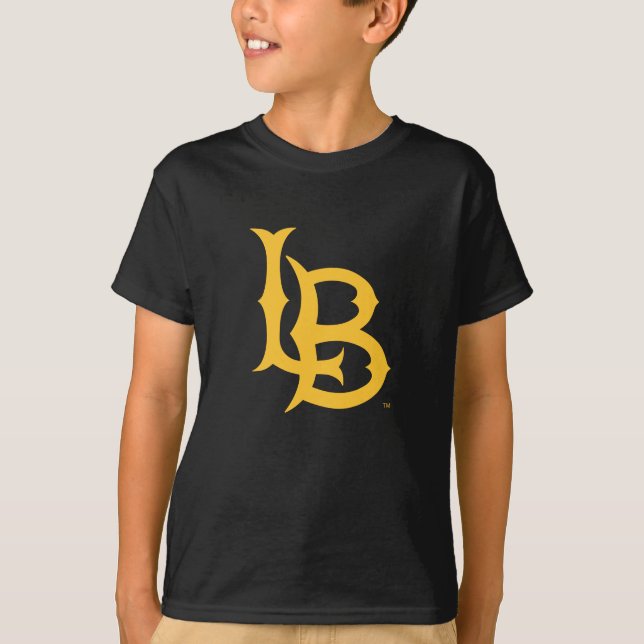 Long Beach State-Logotyp T Shirt (Framsida)