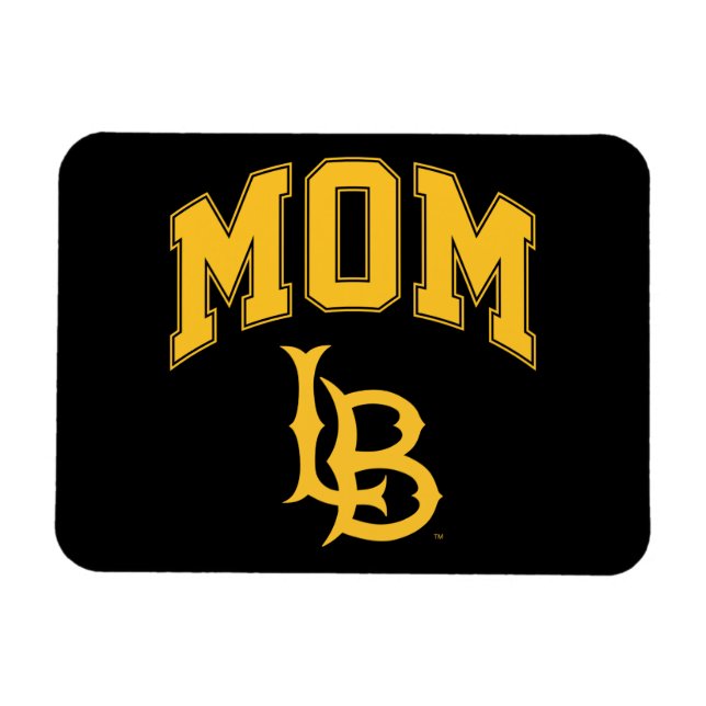 Long Beach State Mamma Magnet (Horisontell)