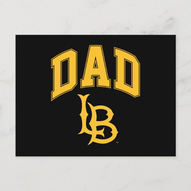 Long Beach State Pappa Inbjudan Vykort (Framsida)