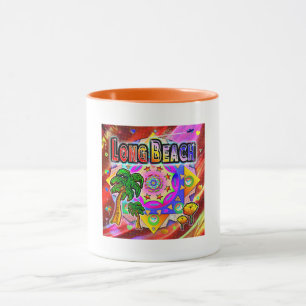 Long Beach Tropical Friends Mugg