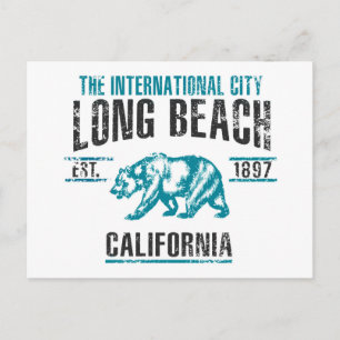Long Beach Vykort