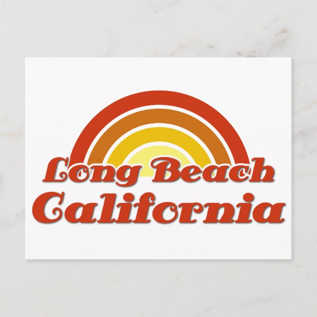 Long Beach Vykort (Framsida)