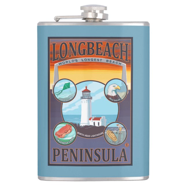 Long Beach WashingtonTravel Fickplunta (Framsidan)
