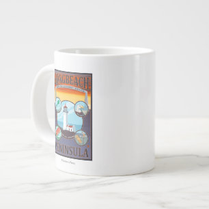 Long Beach, WashingtonTravel Jumbo Mugg
