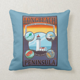 Long Beach WashingtonTravel Kudde