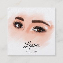 Long Benice Lash Öga och Brows Hand plockade
