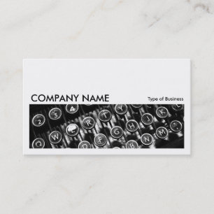 Long Bild 0145 - Vintage Typewriter Visitkort