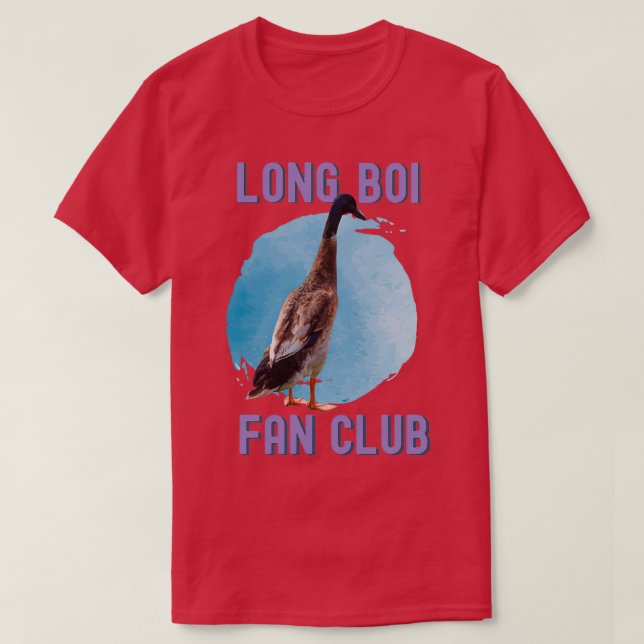 Long Boi York Fläkt Klubb T Shirt (Design framsida)