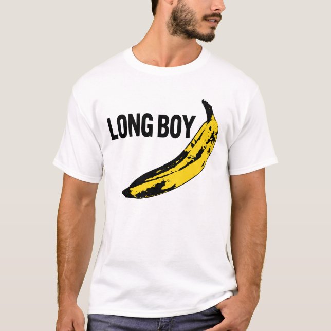 LONG BOY -BANANA- T-SHIRT (Framsida)