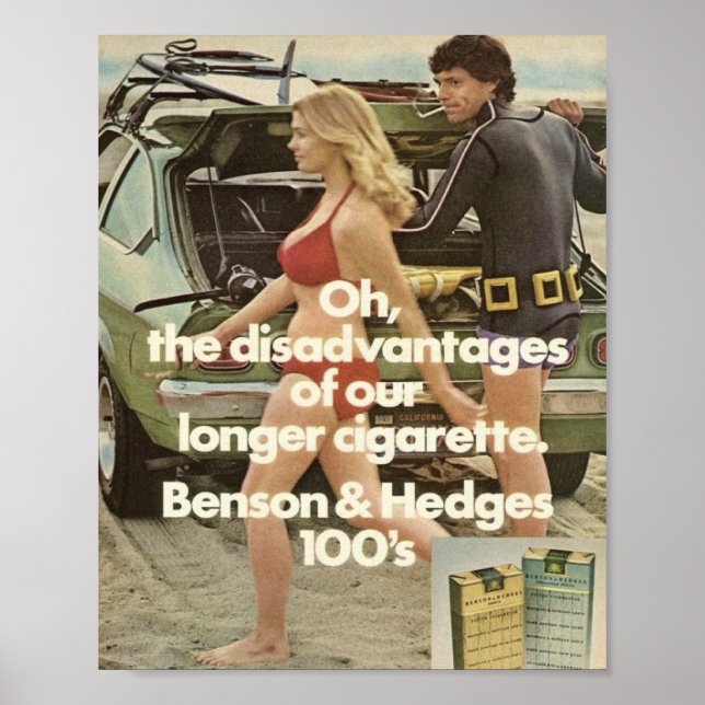 LONG CIGARETTES POSTER (Framsidan)