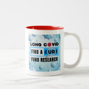 Long Covid - FONDFORSKNING Två-Tonad Mugg
