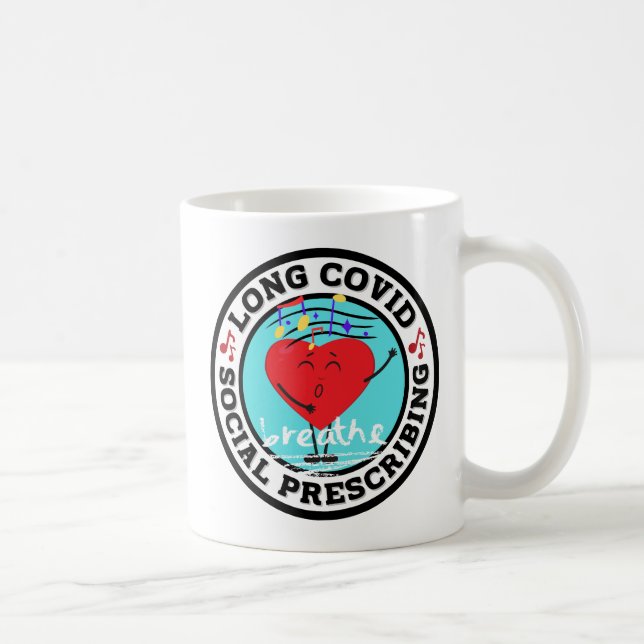Long Covid - Social Prescrit Kaffemugg (Höger)