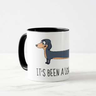 Long Day Dachshund 11 oz Combo Mugg