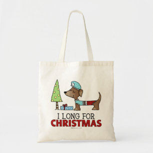 Long for jul-Dachshund Tygkasse