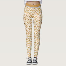 "LONG GAZELLE PRINT" - AKTIVEWEAR LEGGINGS