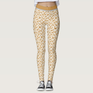 "LONG GAZELLE PRINT" - AKTIVEWEAR LEGGINGS