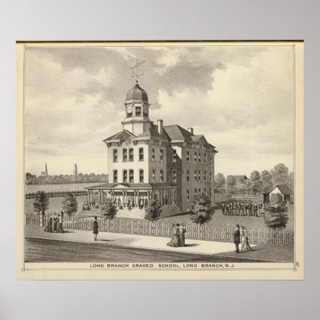 Long Gren Graded School, Long Gren, NJ Poster (Framsidan)
