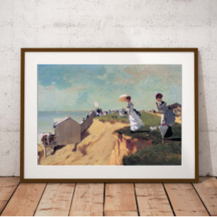 Long Gren New jersey Winslow Homer Poster