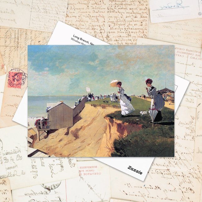 Long Gren, New jersey Winslow Homer Vykort (Skapare uppladdad)