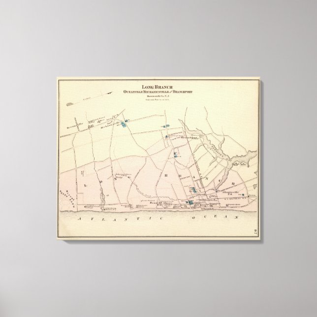 Long Gren, NJ Canvastryck (Framsida)