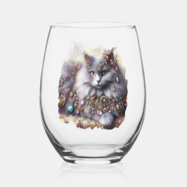 Long Hair Grått Kattunge under judiskt gemen