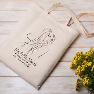 Long Hair hårfrisör är konstnärer som varumärkespr Tygkasse