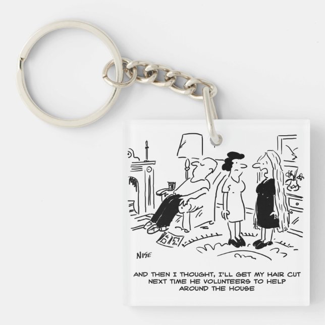 Long Hair Stil på grund av ingen hårklyfta eller h (Framsidan)