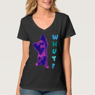 Long-hårade Chihuahua Whut T Shirt