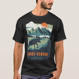 Long Honeymoon LOLOHO Gros Ventre Wilderness T Shirt