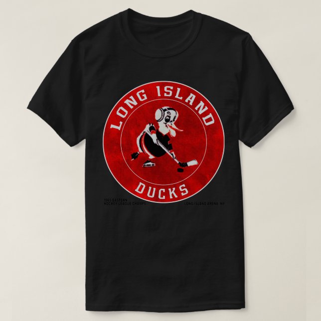 Long Island Anka Hockey Team T Shirt (Design framsida)