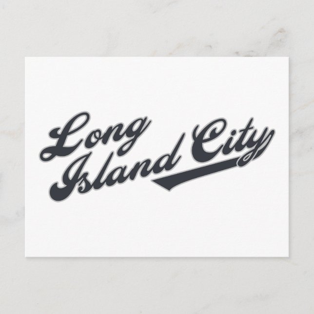 Long Island City Vykort (Framsida)