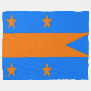 LONG ISLAND FLAGGA FLEECEFILT