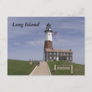 Long Island fyr 2 Vykort