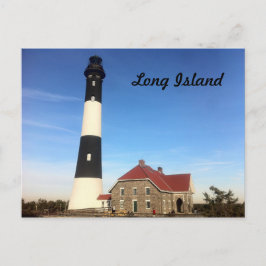 Long Island fyr 3 Vykort