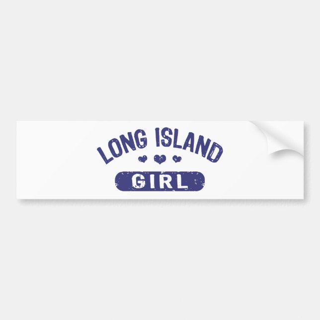 Long Island Girl Bildekal (Framsidan)