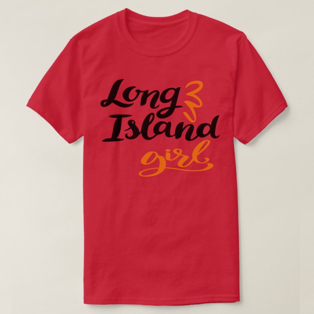 Long Island Girl T Shirt (Design framsida)